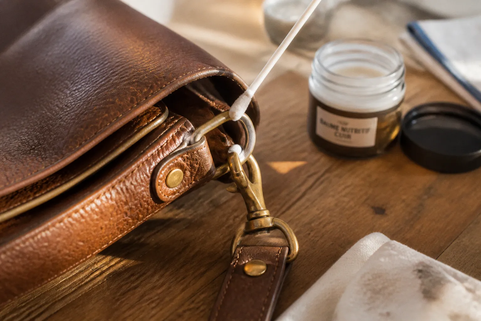Bandoulière en cuir qui grince : l'astuce en deux minutes