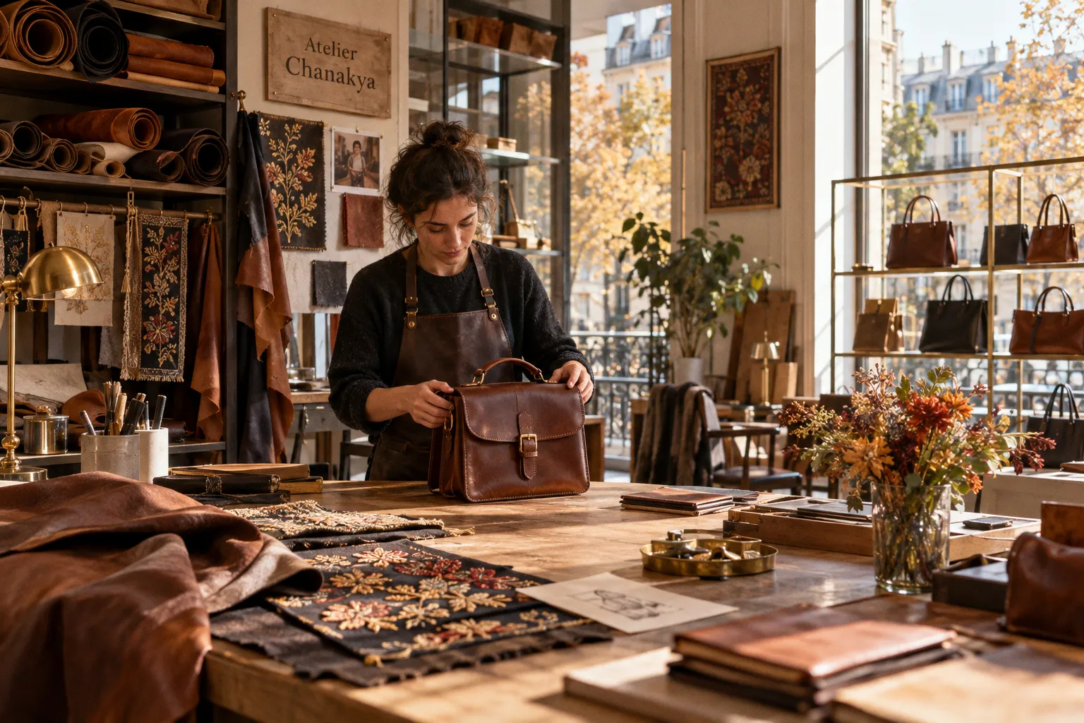 Chanakya : quatre décennies d'excellence artisanale au service de la maroquinerie de luxe