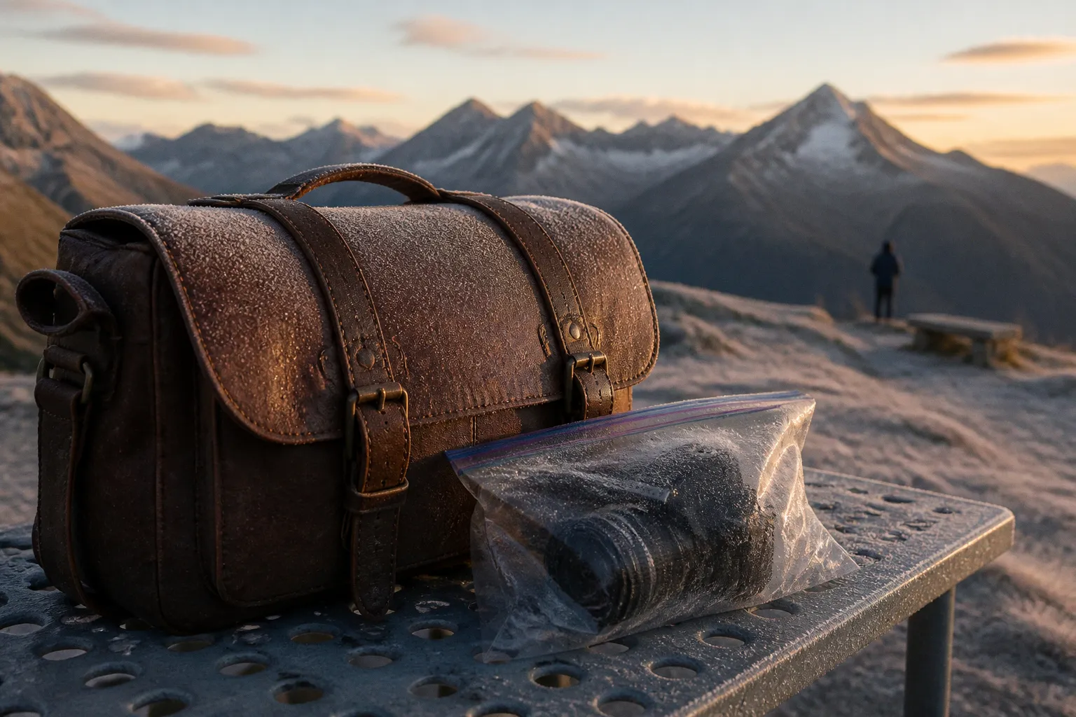 Condensation et sac photo en cuir : la parade ultra-simple