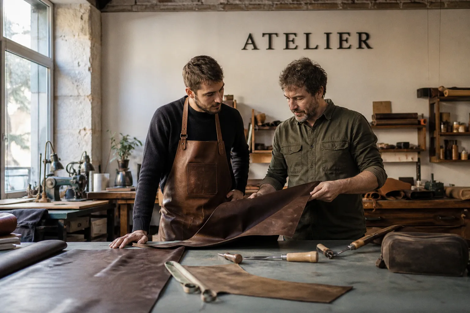 De l'atelier artisanal au rayonnement international : l'art du cuir