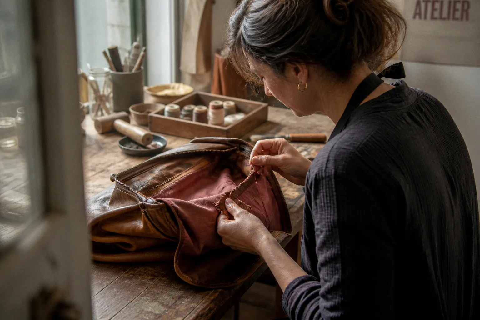 Doublure de sac vintage : étapes pour une restauration réussie