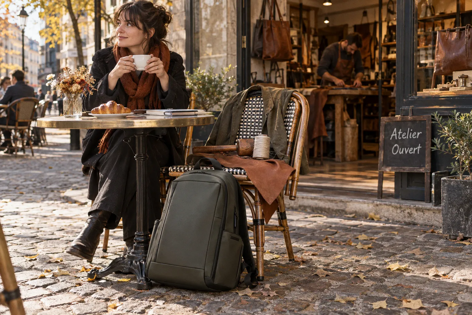 EUME Nexa : quand le cuir végan réinvente le sac à dos pour ordinateur