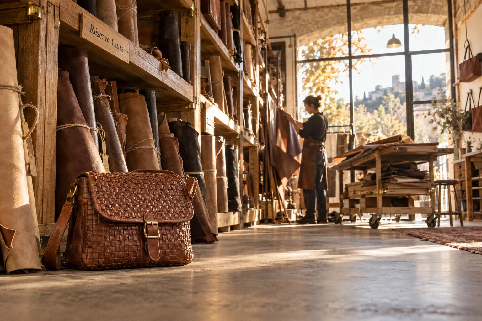 Ibeliv lance sa maroquinerie en cuir tressé : l'artisanat à l'épreuve du quotidien