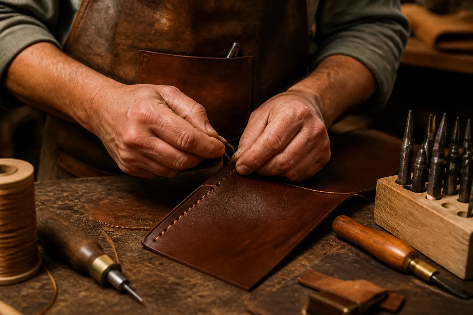 Immersion dans l'artisanat du cuir : comprendre les secrets de fabrication