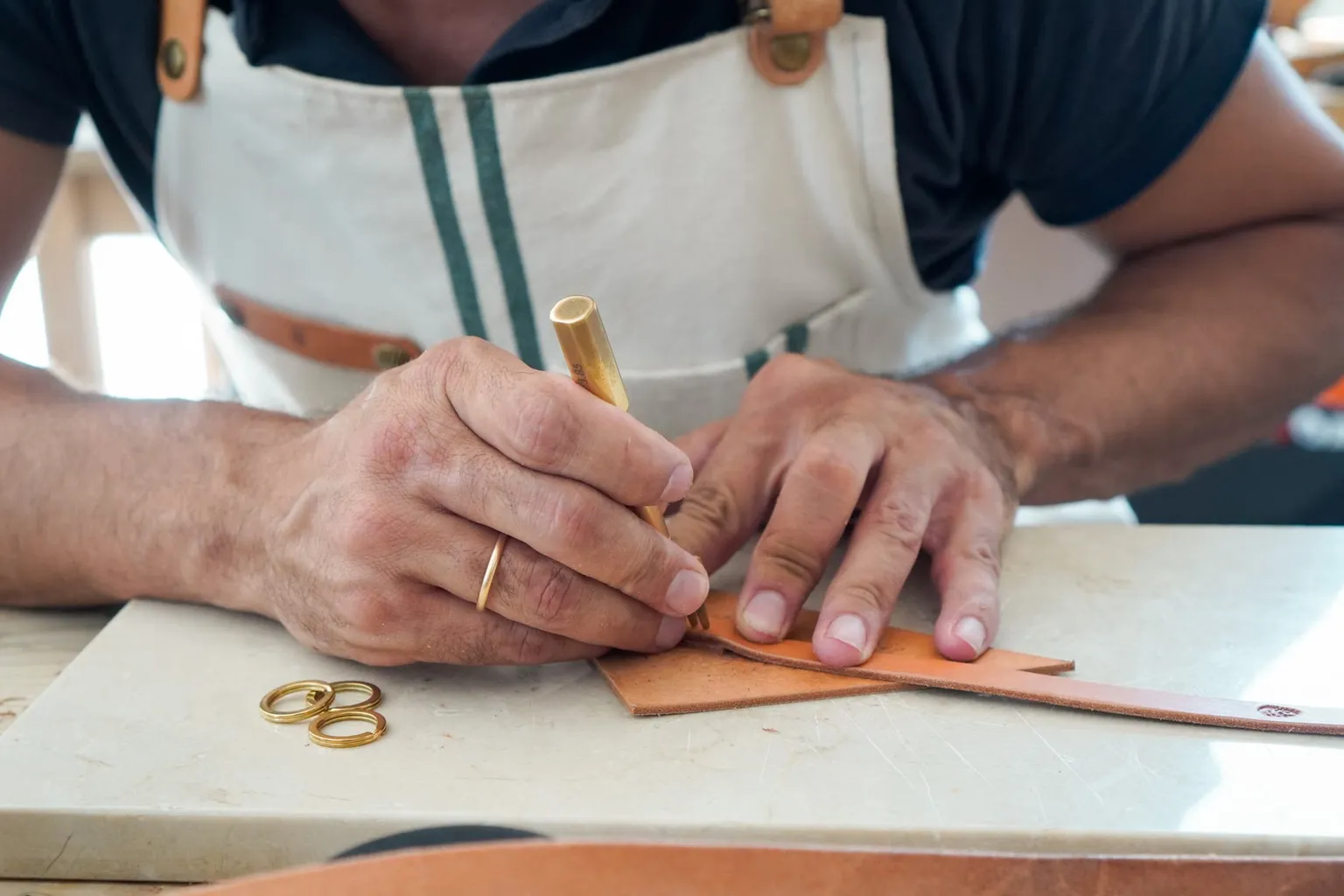 L'art de la maroquinerie sur mesure au Heart of Texas Leather Show