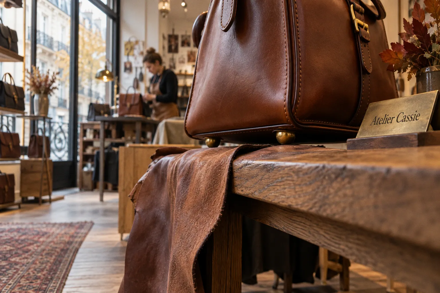 L'artisanat de Cassie Kitchens : l'excellence du cuir fait main