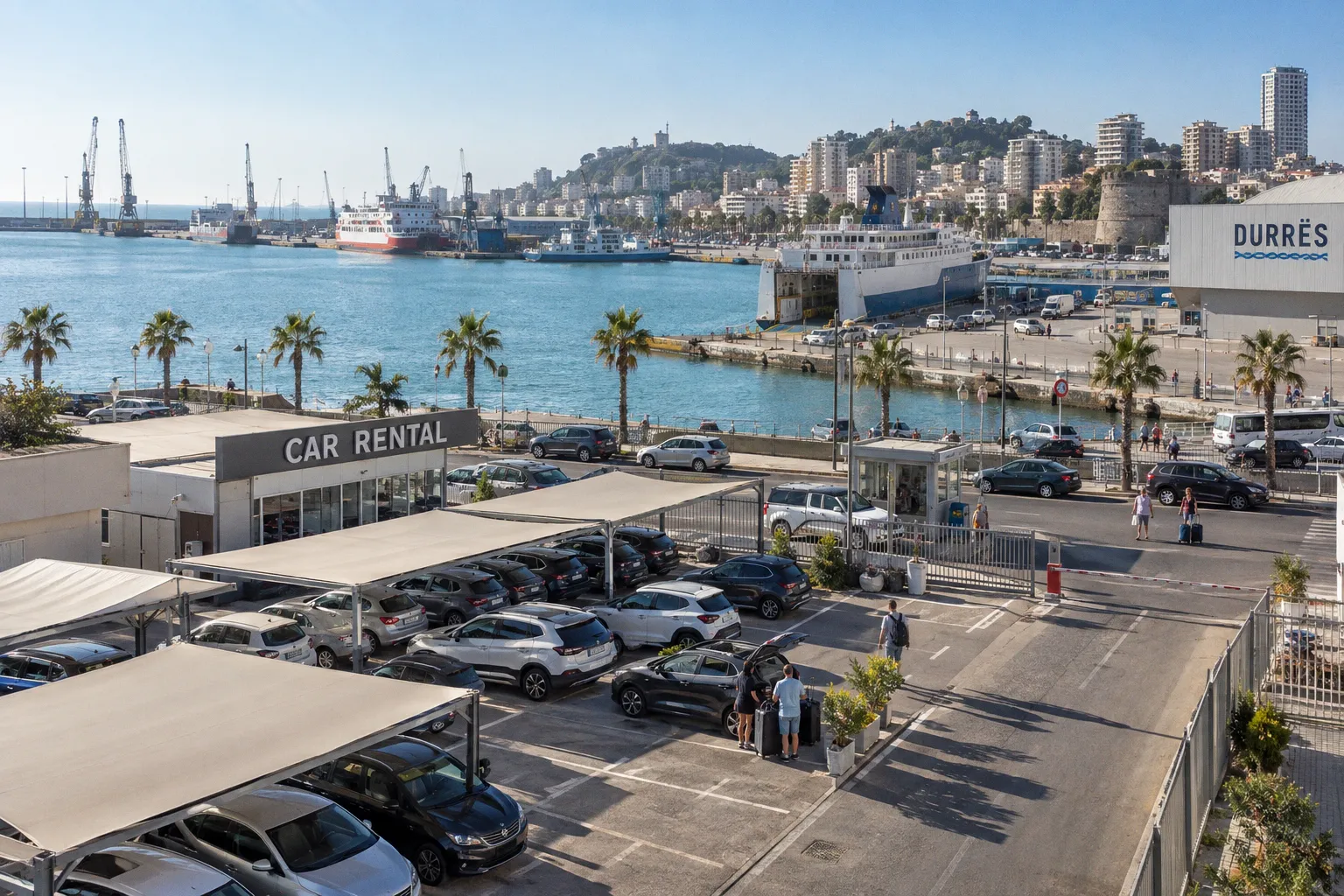 Location de voiture à Durrës en Albanie : guide pratique