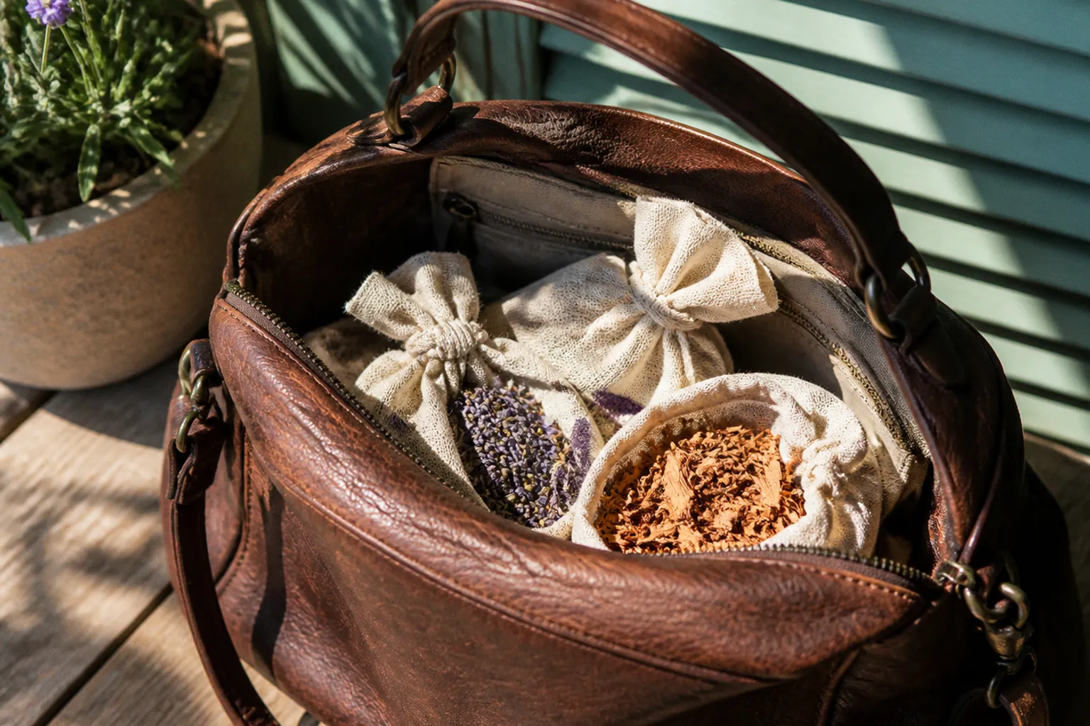 Odeur de renfermé sur un sac en cuir : le plan en 4 étapes