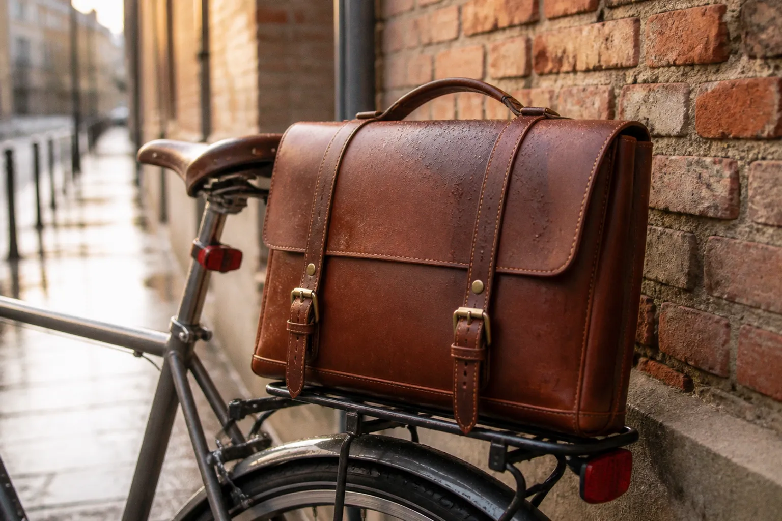 Sacoche ordinateur en cuir : quel modèle pour le vélotaf ?